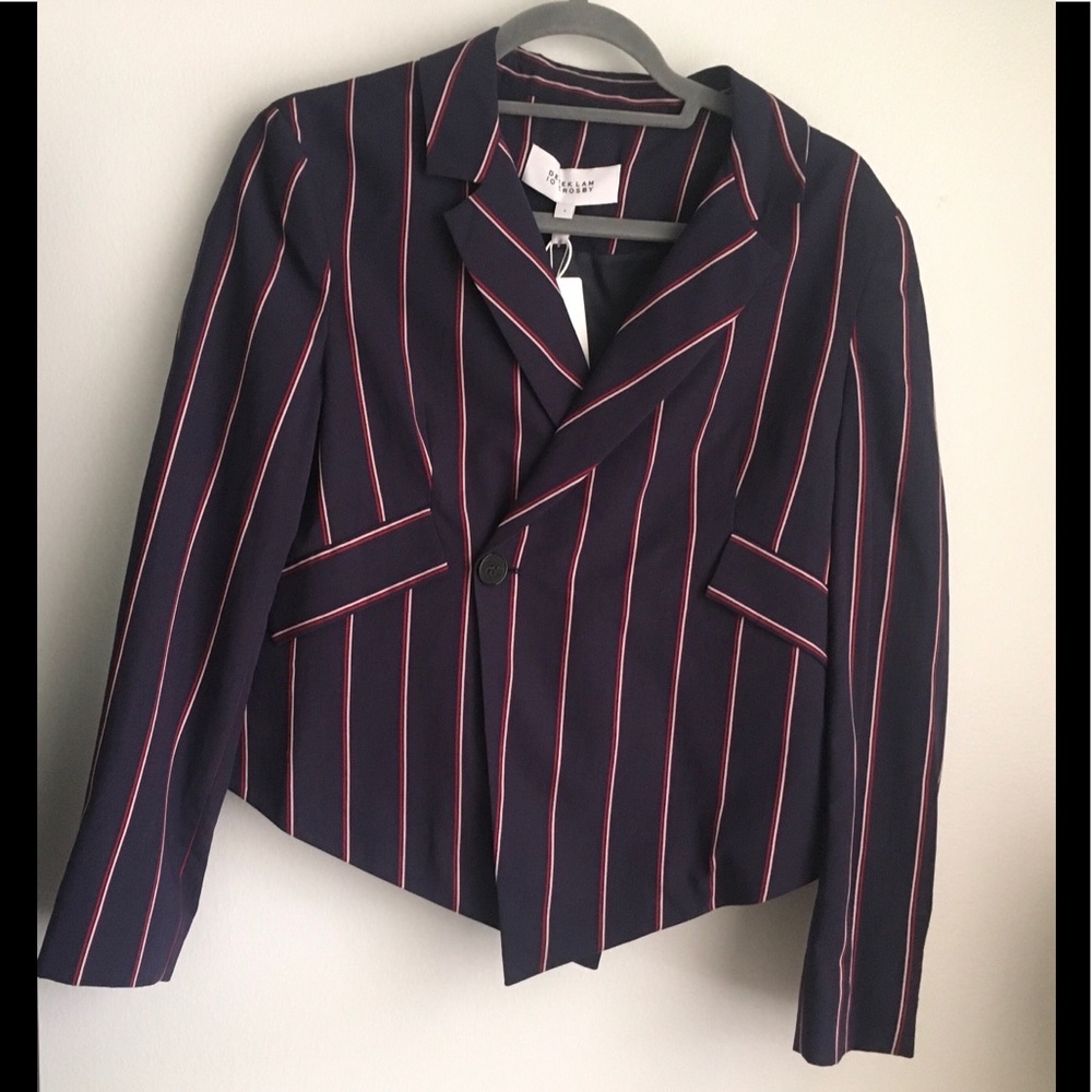 Derek Lam 10 Crosby striped blazer,size 8